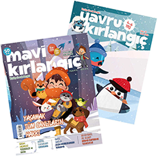 Mavi Kırlangıç Çocuk Dergisi – Ocak Sayısı
